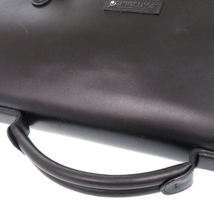 モンブラン レザー ナイロン ブラック ビジネスバッグ 黒 0240【中古】MONTBLANC メンズ