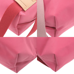 美品 ロンシャン ル プリアージュ リプレイ キャンバス フューシャ ハンドバッグ ピンク 0262【中古】Longchamp