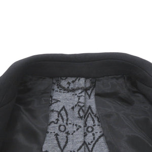 新品同様 ルイ ヴィトン × NBA ロゴ ウール コットン ブラック サイズ48 テーラードジャケット LV 0276【中古】LOUIS VUITTON メンズ