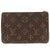 美品 ルイ ヴィトン ポシェットプラット モノグラムペルフォ M95187 オランジュ ポーチ LV 0280【中古】LOUIS VUITTON