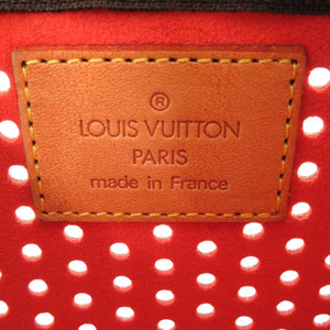 美品 ルイ ヴィトン ポシェットプラット モノグラムペルフォ M95187 オランジュ ポーチ LV 0280【中古】LOUIS VUITTON
