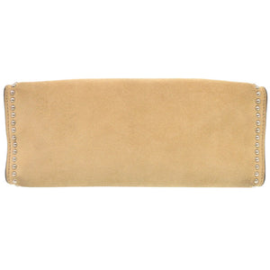 美品 ジェイアンドエムデヴィッドソン スウェード ベージュ ショルダーバッグ 0281【中古】J&M Davidson