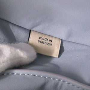 新品同様 コーチ ハート クロスボディ キルティング F2381 CE725 ナッパレザー グレーブルー ショルダーバッグ 0298【中古】COACH