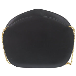 美品 カルティエ サファイアライン 53131 レザー ネイビー チェーンショルダーバッグ 0312【中古】CARTIER