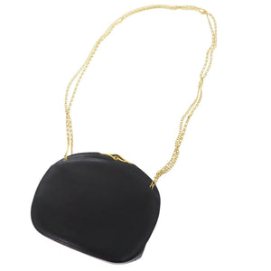 美品 カルティエ サファイアライン 53131 レザー ネイビー チェーンショルダーバッグ 0312【中古】CARTIER