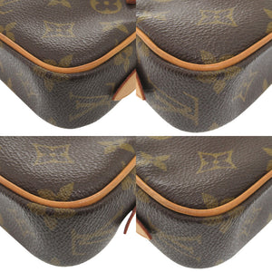 美品 ルイ ヴィトン マルリーバンドリエール モノグラム M51828 ブラウン ショルダーバッグ LV 0317【中古】LOUIS VUITTON