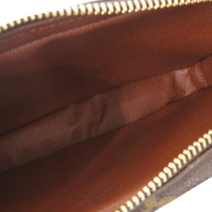 美品 ルイ ヴィトン マルリーバンドリエール モノグラム M51828 ブラウン ショルダーバッグ LV 0317【中古】LOUIS VUITTON