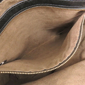 美品 ジミーチュウ スタースタッズ レザー ブラック 2wayハンドバッグ 黒 0319【中古】JIMMY CHOO