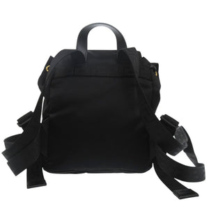 美品 ジャンニ ヴェルサーチ メデューサ バックパック ミニバッグ 1013792 1A02155 リュック デイパック ナイロン ブラック 0326【中古】Gianni Versace