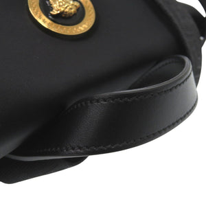 美品 ジャンニ ヴェルサーチ メデューサ バックパック ミニバッグ 1013792 1A02155 リュック デイパック ナイロン ブラック 0326【中古】Gianni Versace