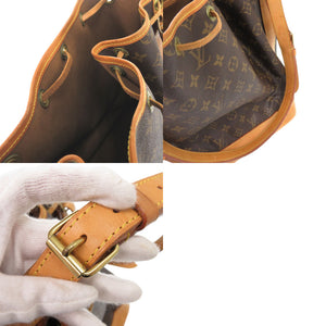 ルイ ヴィトン ノエ モノグラム M42224 ブラウン ショルダーバッグ LV 0371【中古】LOUIS VUITTON