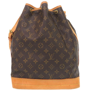 ルイ ヴィトン ノエ モノグラム M42224 ブラウン ショルダーバッグ LV 0371【中古】LOUIS VUITTON