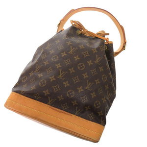 ルイ ヴィトン ノエ モノグラム M42224 ブラウン ショルダーバッグ LV 0371【中古】LOUIS VUITTON
