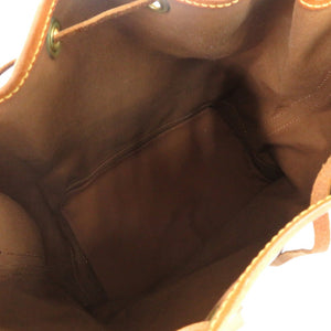 ルイ ヴィトン ノエ モノグラム M42224 ブラウン ショルダーバッグ LV 0371【中古】LOUIS VUITTON