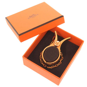 美品 エルメス フィルー GP ゴールド グローブホルダー 0375【中古】HERMES