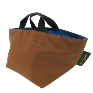 新品同様 エルベ シャプリエ 901 舟形トート トートバッグ ナイロン コニャック ミョゾティス 0390【中古】Herve Chapelier