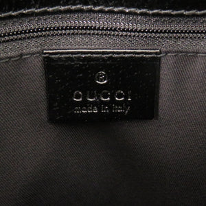 美品 グッチ 120840 GGキャンバス ブラック トートバッグ 黒 0410【中古】GUCCI