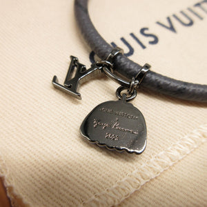 新品同様 ルイヴィトン モノグラム エクリプス ブラスレ ハングイット パンプキン M8153E 草間彌生 グレー 0447【中古】LOUIS VUITTON