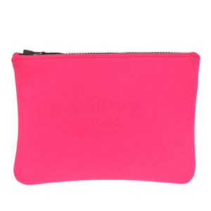 新品同様 エルメス ネオバン PM 10331M ポリアミド ネオンピンク ポーチ 0458【中古】HERMES