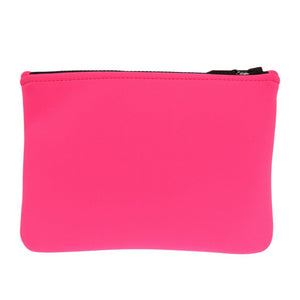 新品同様 エルメス ネオバン PM 10331M ポリアミド ネオンピンク ポーチ 0458【中古】HERMES