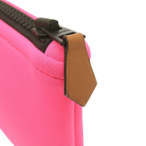 新品同様 エルメス ネオバン PM 10331M ポリアミド ネオンピンク ポーチ 0458【中古】HERMES