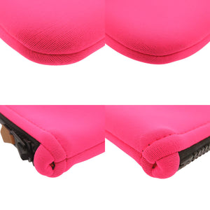 新品同様 エルメス ネオバン PM 10331M ポリアミド ネオンピンク ポーチ 0458【中古】HERMES