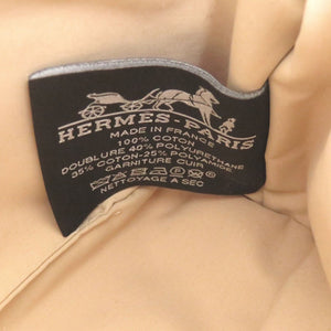 新品同様 エルメス ボリードポーチ 20 PM H103773M キャンバス ハイビスカス ピンク 0459【中古】HERMES