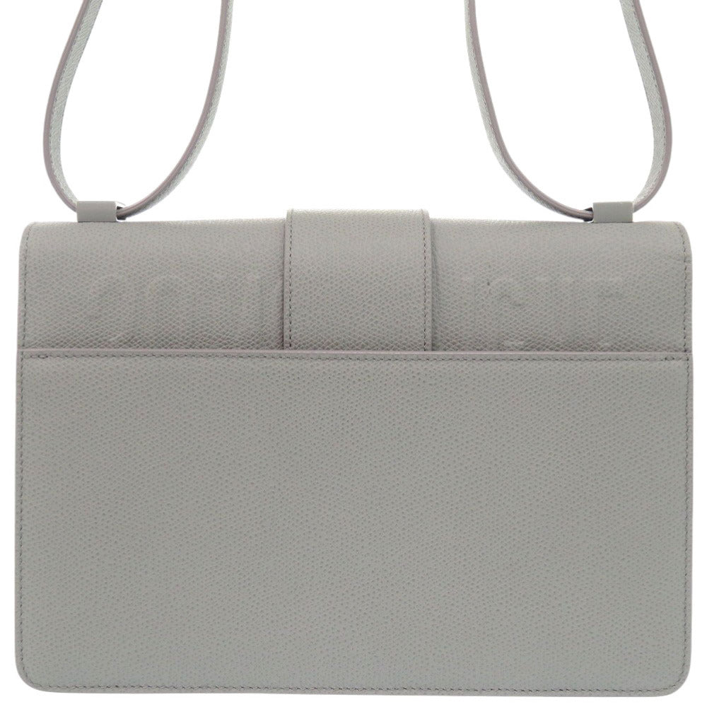 新品同様 クリスチャンディオール 30 モンテーニュ M9203UMOS レザー グレー ショルダーバッグ 0468【中古】Christian Dior