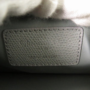 新品同様 クリスチャンディオール 30 モンテーニュ M9203UMOS レザー グレー ショルダーバッグ 0468【中古】Christian Dior