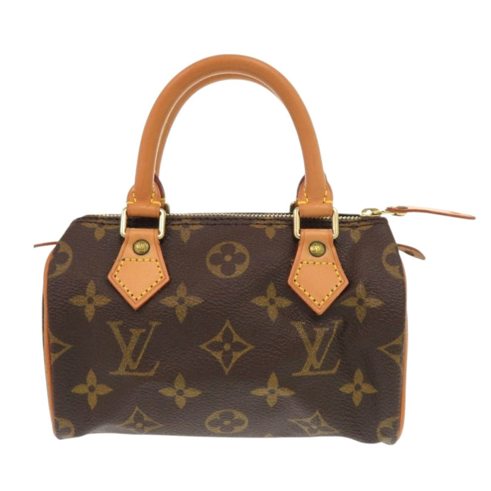 美品 ルイ ヴィトン ミニスピーディ モノグラム M41534 ハンドバッグ LV 0475【中古】LOUIS VUITTON