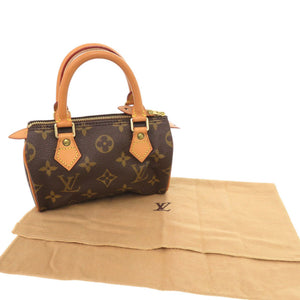 美品 ルイ ヴィトン ミニスピーディ モノグラム M41534 ハンドバッグ LV 0475【中古】LOUIS VUITTON