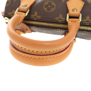 美品 ルイ ヴィトン ミニスピーディ モノグラム M41534 ハンドバッグ LV 0475【中古】LOUIS VUITTON
