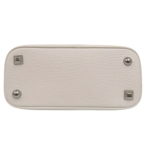 新品同様 メゾン マルジェラ 5AC マイクロ 2WAY ショルダーバッグ エンボスレザー S56WG0081 P0396 レザー ホワイト 0488【中古】Maison Margiela