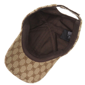 新品同様 バレンシアガ × グッチ ザ ハッカー プロジェクト 680717 キャンバス ベージュ 帽子 0514【中古】BALENCIAGA メンズ