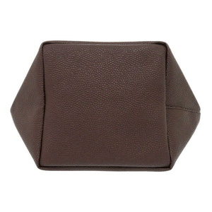 美品 エルベシャプリエ リュクス舟形トートS 701GP コーテッドキャンバス ブラウン ハンドバッグ 0533【中古】Herve Chapelier