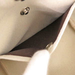 美品 エルベシャプリエ リュクス舟形トートS 701GP コーテッドキャンバス ブラウン ハンドバッグ 0533【中古】Herve Chapelier