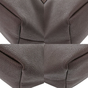 美品 エルベシャプリエ リュクス舟形トートS 701GP コーテッドキャンバス ブラウン ハンドバッグ 0533【中古】Herve Chapelier