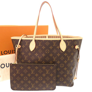 未使用 ルイ ヴィトン 新型 ネヴァーフルMM モノグラム M40995 ICチップ トートバッグ LV 0552 【中古】 LOUIS VUITTON
