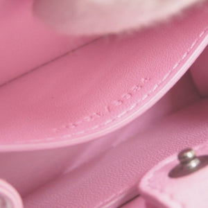 新品同様 サルヴァトーレフェラガモ ワンダ 2WAY チェーンショルダー 213984 カーフレザー ピンク ショルダーバッグ 0559【中古】Salvatore Ferragamo