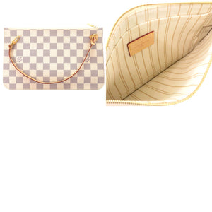 新品同様 ルイ ヴィトン 新型 ネヴァーフルMM ダミエ アズール N41361 トートバッグ LV 0562 【中古】 LOUIS VUITTON