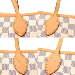 新品同様 ルイ ヴィトン 新型 ネヴァーフルMM ダミエ アズール N41361 トートバッグ LV 0562 【中古】 LOUIS VUITTON