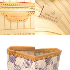 新品同様 ルイ ヴィトン 新型 ネヴァーフルMM ダミエ アズール N41361 トートバッグ LV 0562 【中古】 LOUIS VUITTON