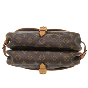 ルイ ヴィトン ソミュール30 モノグラム M42256 ブラウン ショルダーバッグ LV 0585【中古】LOUIS VUITTON