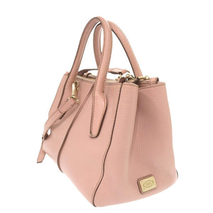 美品 トッズ Dバッグ レザー ピンク 2wayハンドバッグ 0598【中古】TOD’S