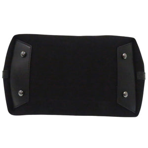 新品同様 クリスチャンルブタン フランジバス トートバッグ 2WAY ショルダーバッグ Frangibus 3215121 コットンキャンバス ブラック 0635【中古】Christian Louboutin