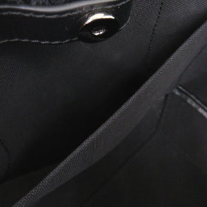 新品同様 クリスチャンルブタン フランジバス トートバッグ 2WAY ショルダーバッグ Frangibus 3215121 コットンキャンバス ブラック 0635【中古】Christian Louboutin