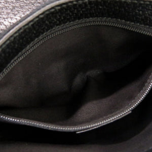 美品 グッチ 131236 GGキャンバス ブラック ウエストバッグ ボディバッグ 黒 0640【中古】GUCCI