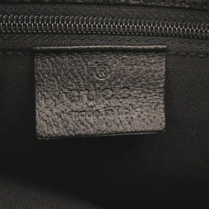 美品 グッチ 131236 GGキャンバス ブラック ウエストバッグ ボディバッグ 黒 0640【中古】GUCCI