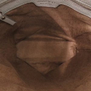 美品 ジミーチュウ SOFIA 2WAY スタースタッズ レザー グレー ショルダーバッグ 0647【中古】JIMMY CHOO