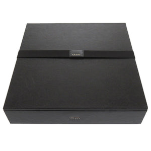 新品同様 プラダ チェスセット サフィアーノレザー ブラック 2SG077 黒 0651 【中古】 PRADA